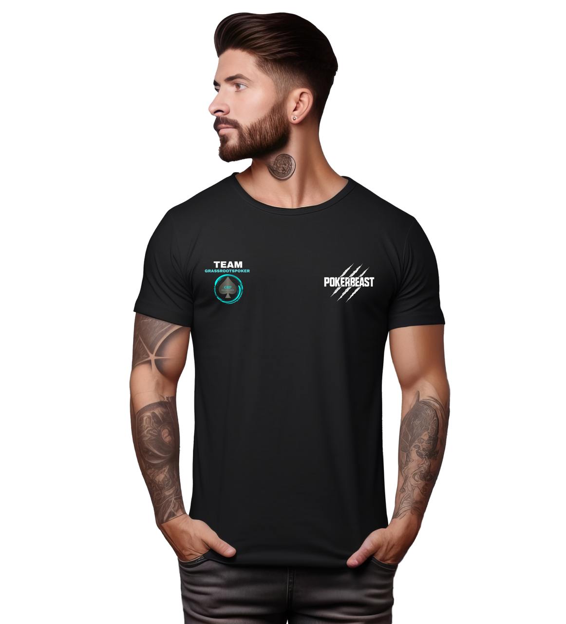 Team GRP x Poker Beast T Shirt